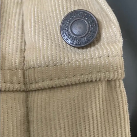 Levi’s Men’s Classic Corduroy Sherpa-Lined Trucker Jacket - Size XL Field of Rye - Picture 5 of 13